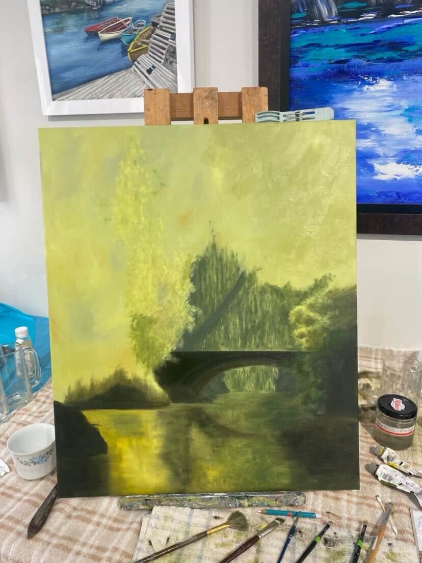Coming Soon painting #3